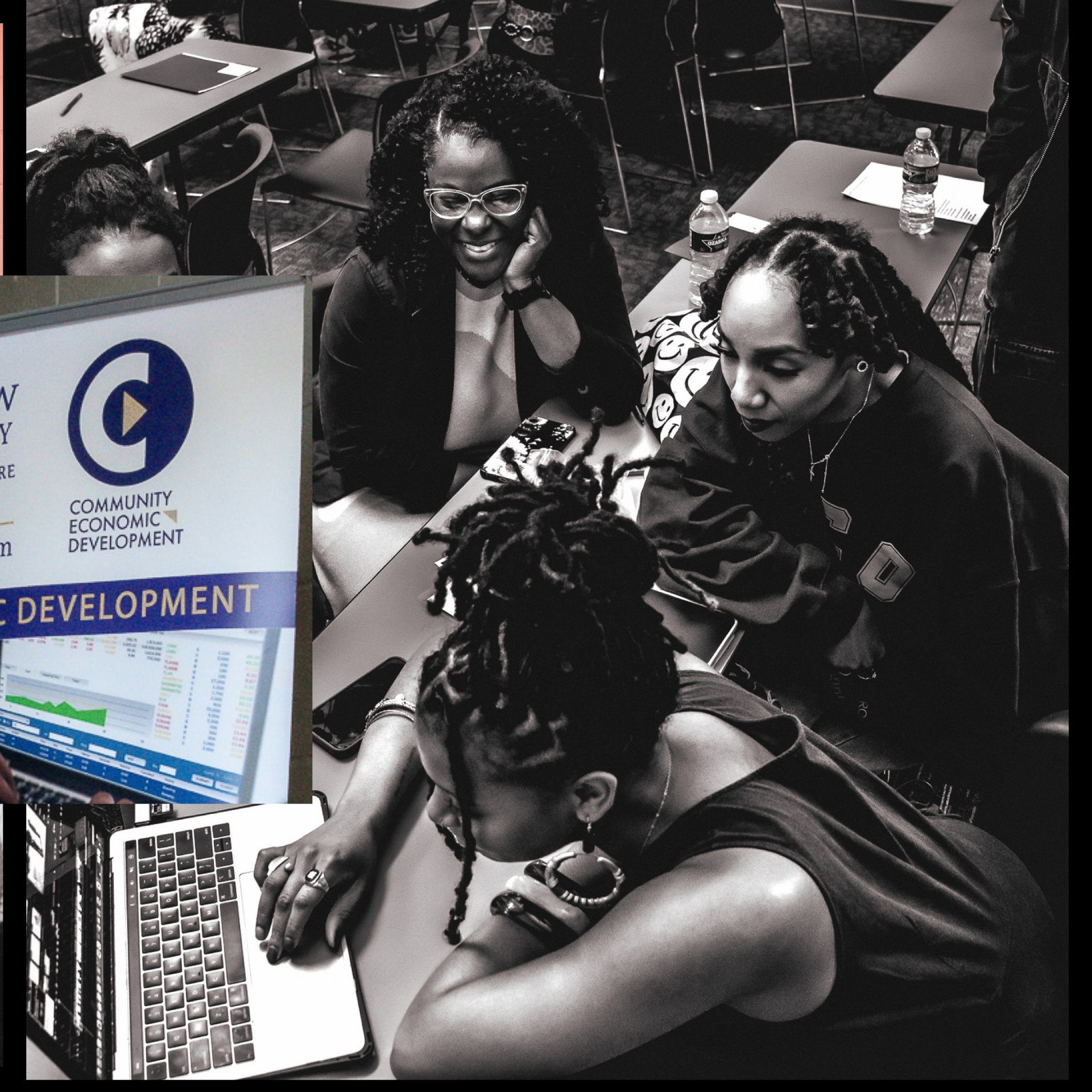 B.I.D. Academy Cohort 1 working together